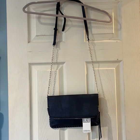 Navy blue cross body/shoulder bag - Picture 2 of 4